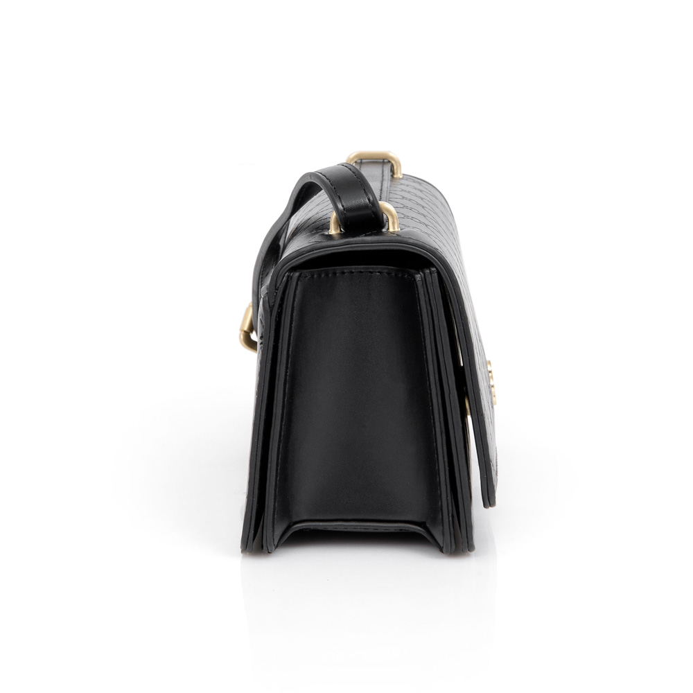 BOLSA PEQUENA PRETA MONOGRAMA SHOULDER BAG image number 1