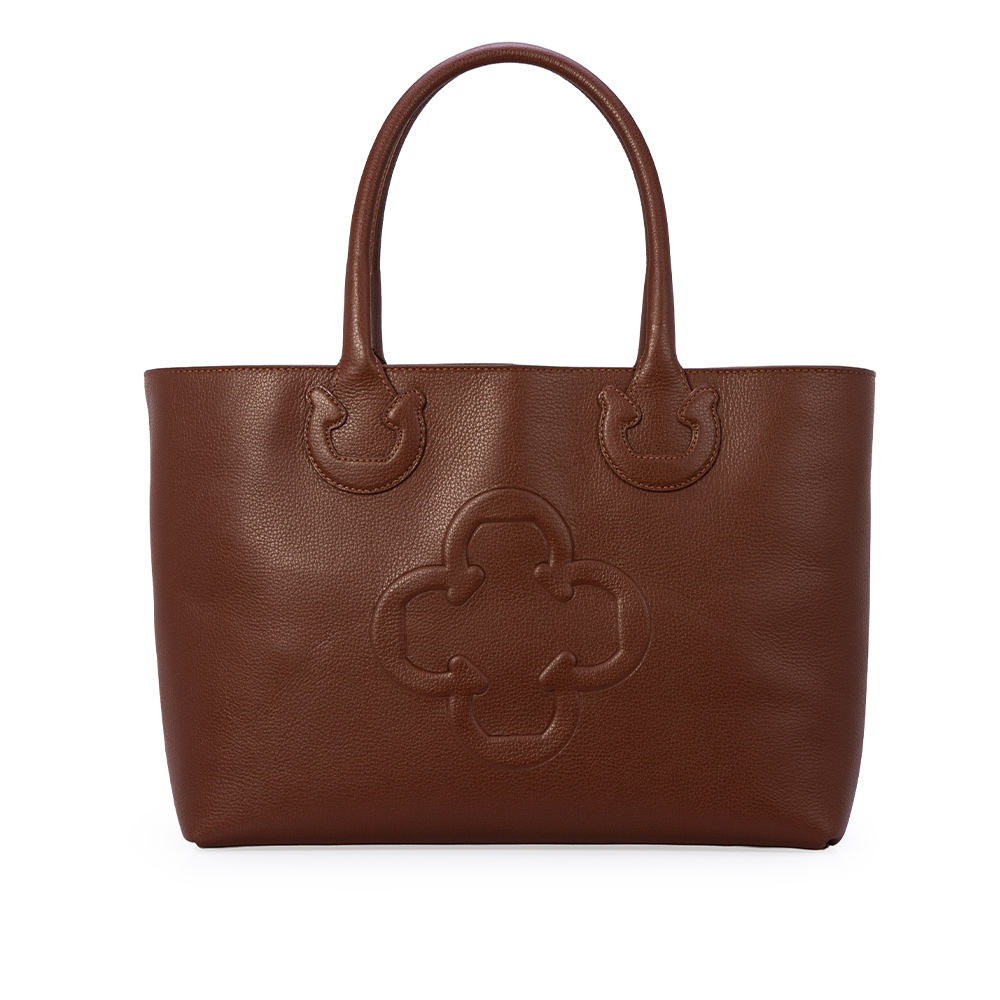 BOLSA MARROM DE COURO + PORTA NOTEBOOK 13 POLEGADAS image number 1