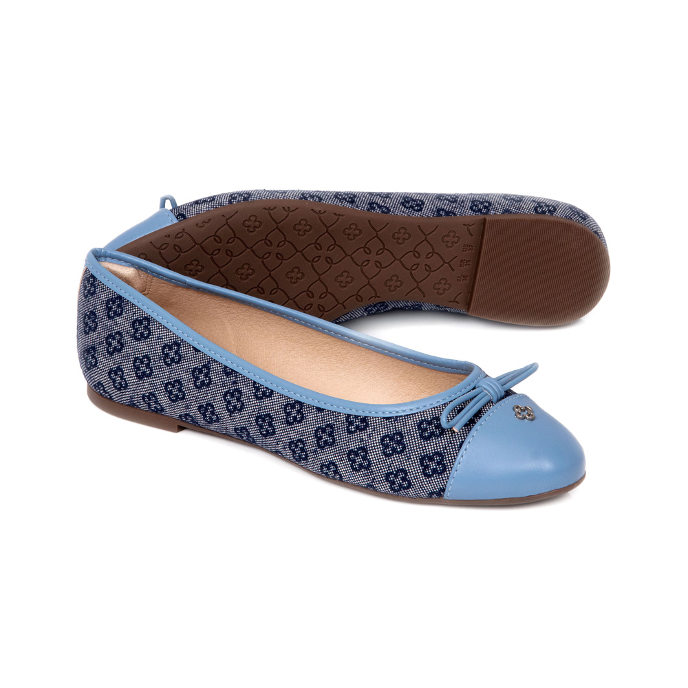 SAPATILHA JEANS AZUL CHIARO MONOGRAMA image number 3