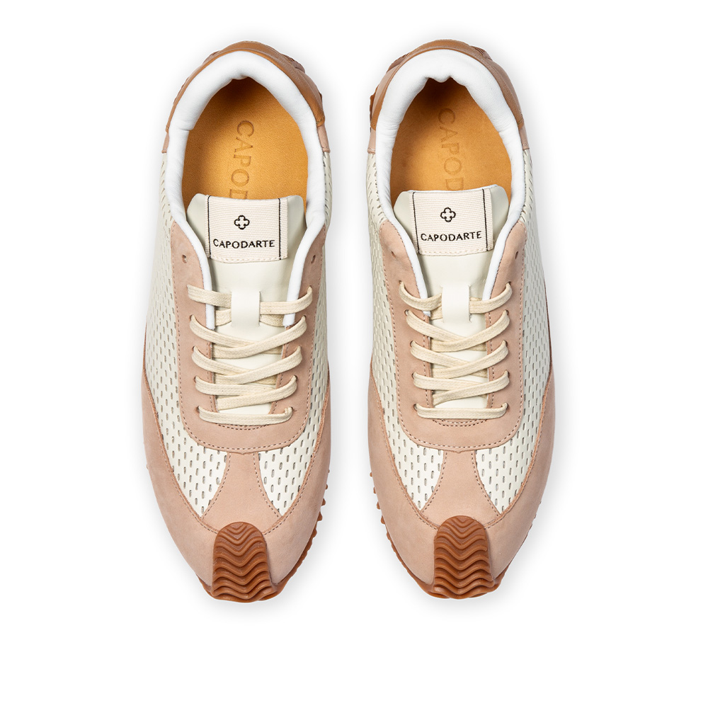 T&Ecirc;NIS FEMININO DE COURO CARAMELO AMARRA&Ccedil;&Atilde;O image number 4