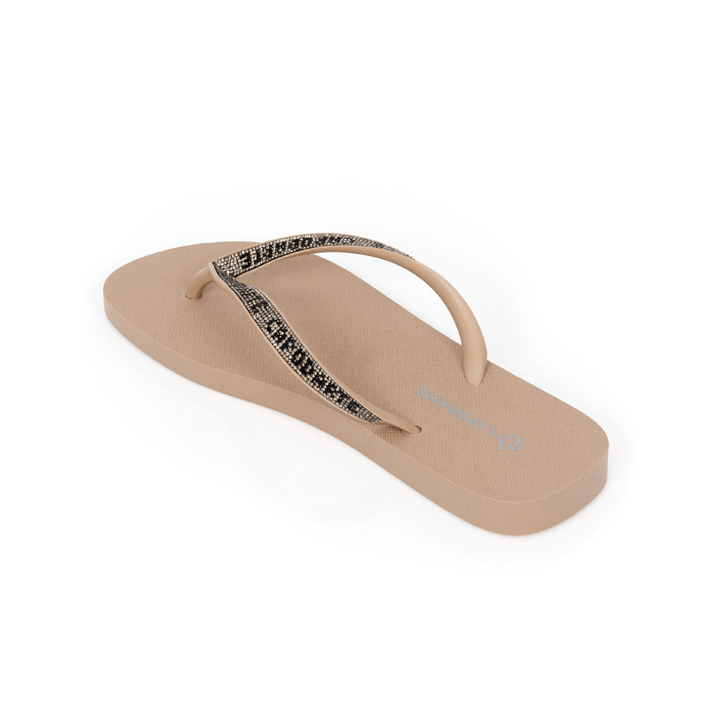 CHINELO DE DEDO NUDE SEDA TIRAS CAPODARTE image number 2