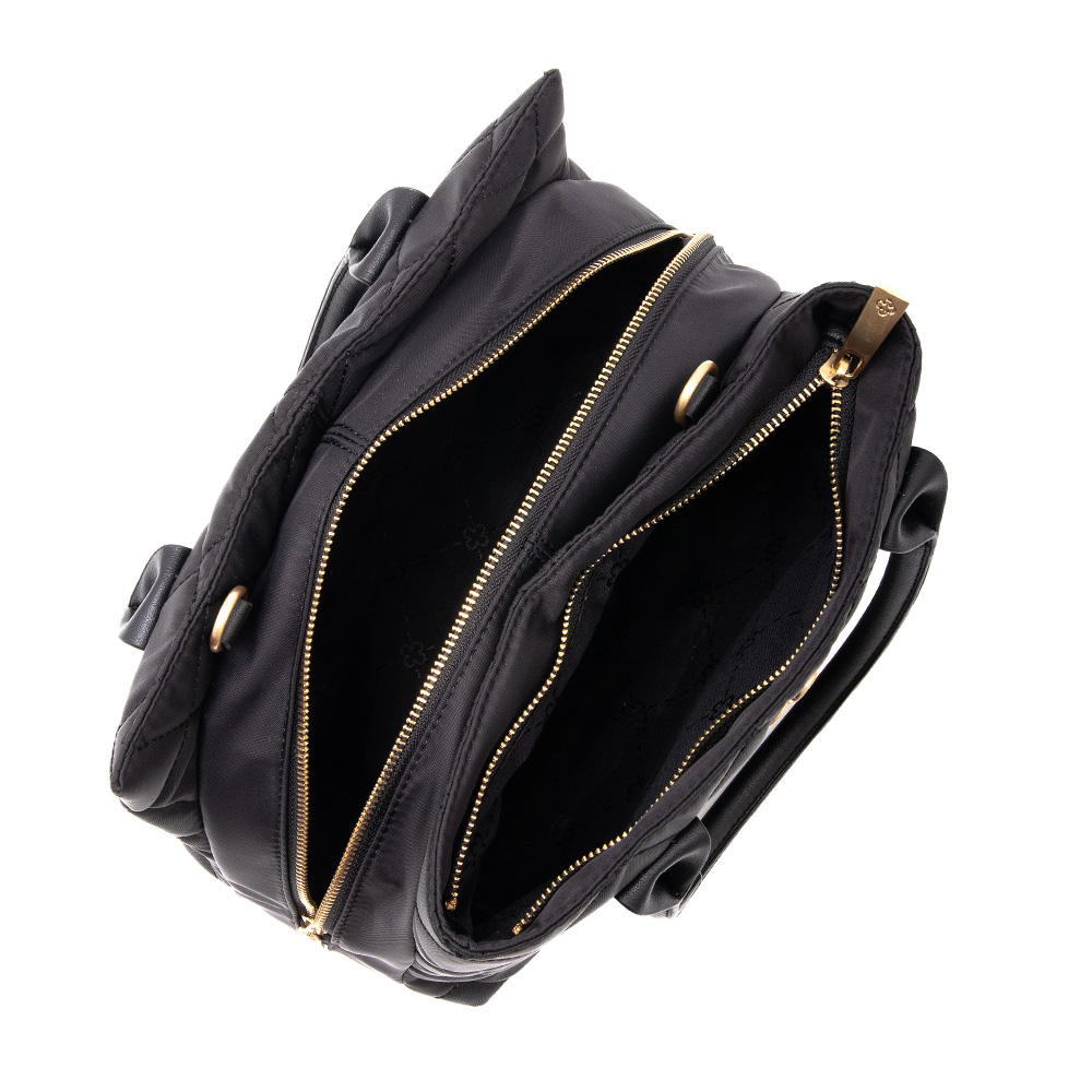 BOLSA TOTE PRETA M&Eacute;DIA image number 4