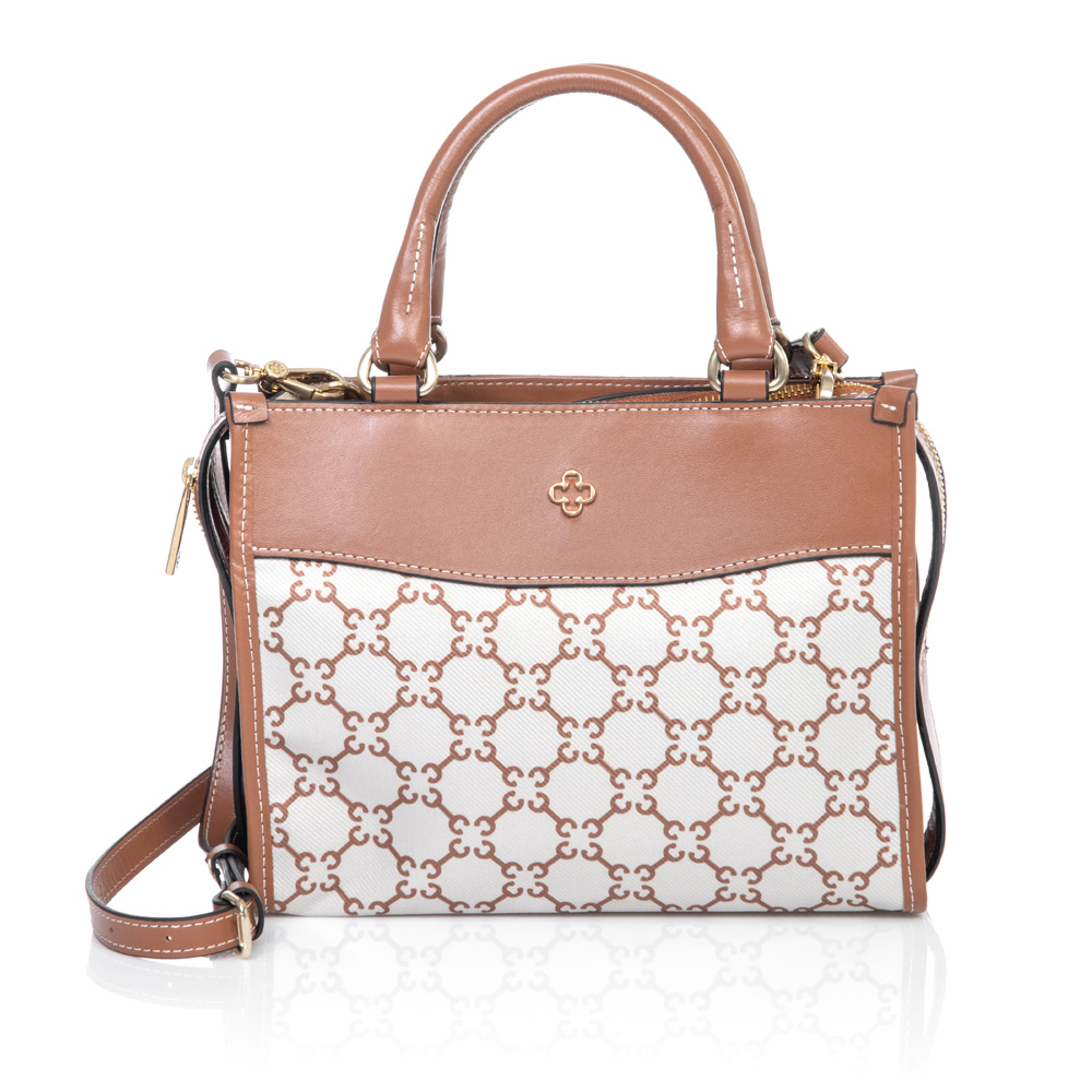 BOLSA TOTE CARAMELO MONOGRAMA ALÇA TIRACOLO image number 0