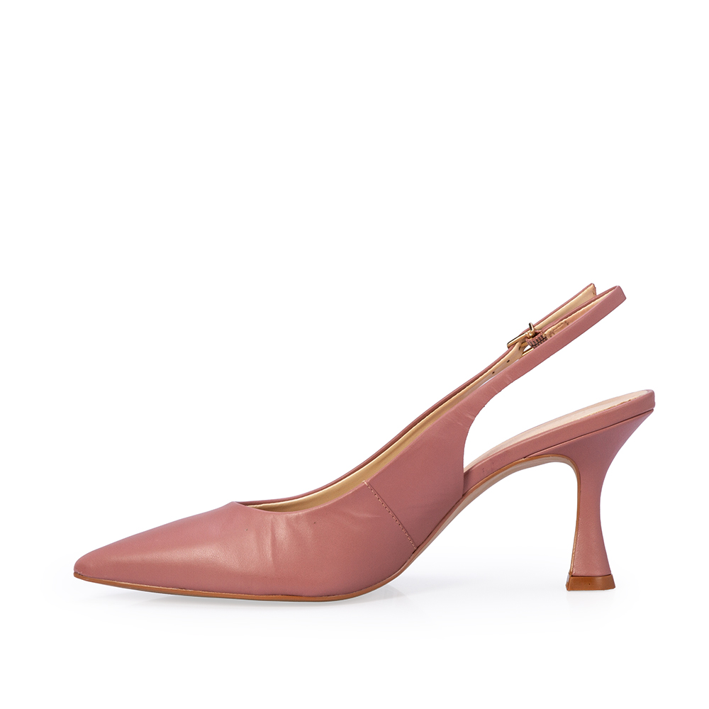 SCARPIN SLINGBACK ROSA MALVA DE COURO image number 2