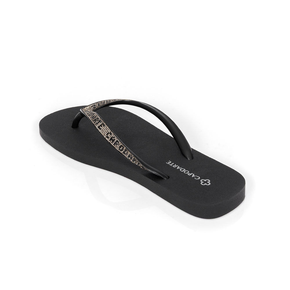 CHINELO DE DEDO TIRAS CAPODARTE PRETO image number 2