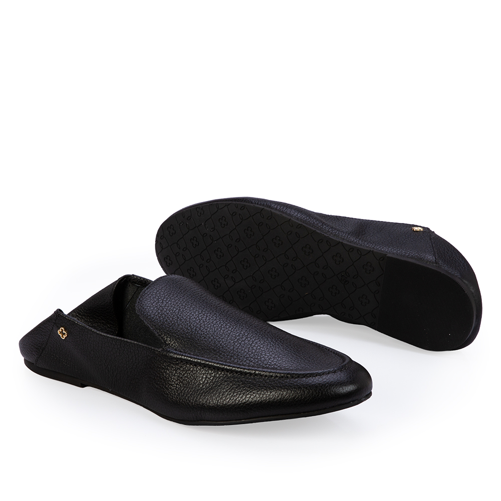 LOAFER PRETO COURO SAVAGE image number 4