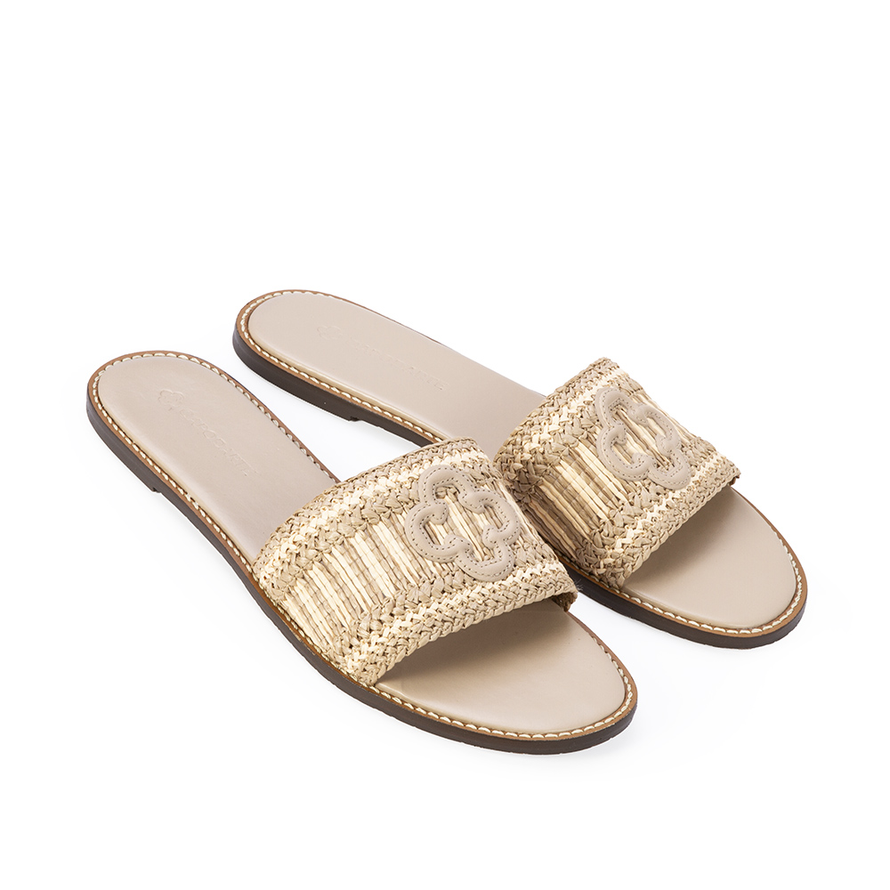 CHINELO TRAMADO NUDE SEDA image number 2