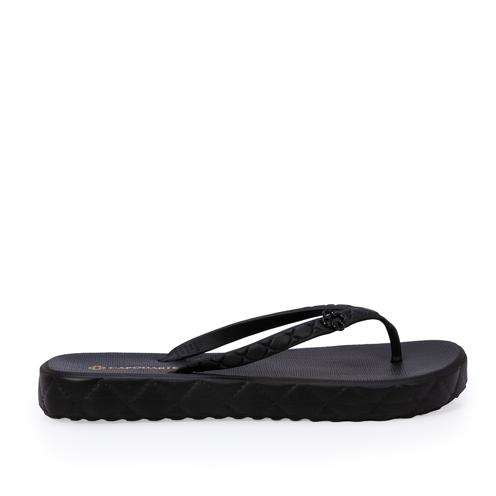 CHINELO DE DEDO PRETO MATELASS&Ecirc; image number 0