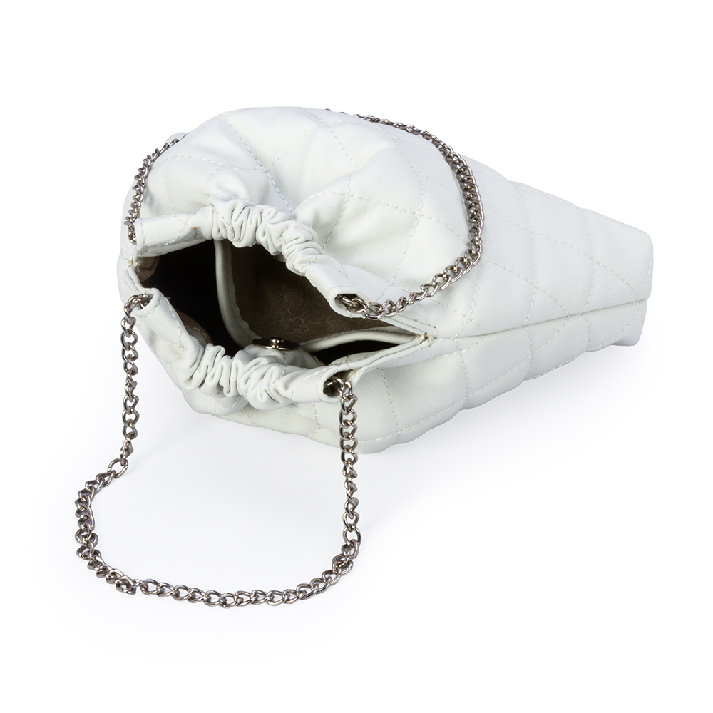 BOLSA INFANTIL BRANCA DUNA MATELASS&Ecirc; HOBO image number 4