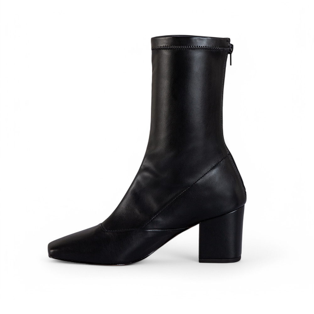 BOTA PRETA CANO M&Eacute;DIO STRETCH image number 2